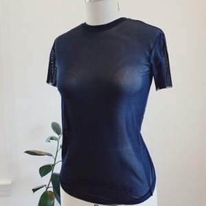 Aritzia Mesh Top